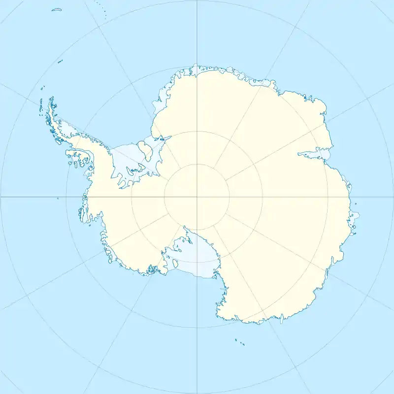 Scott Island is located in Antarctica