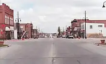 Newberry Avenue in downtown Newberry looking north