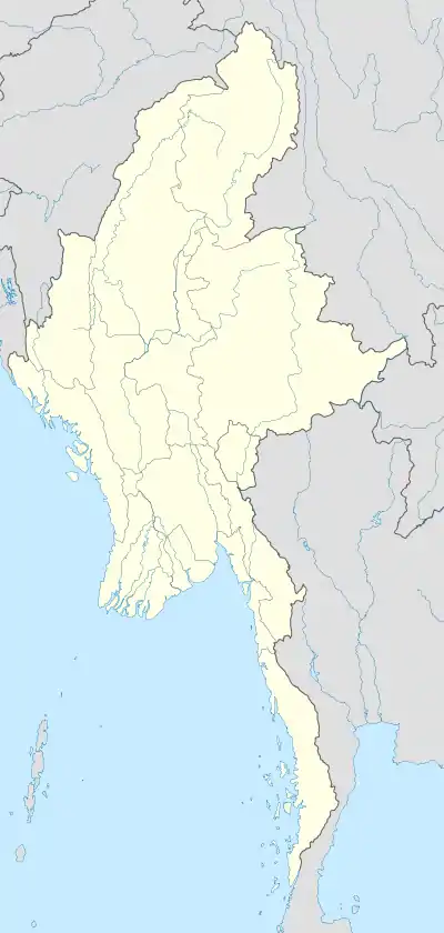 Bagan is located in Myanmar