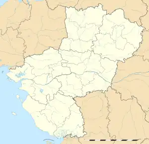 Vallet is located in Pays de la Loire