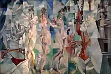 Robert Delaunay, 1910–1912, La Ville de Paris, oil on canvas, 267 × 406 cm, Musée National d'Art Moderne