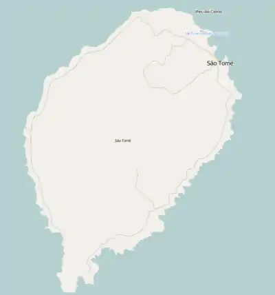 Monte Mário is located in São Tomé